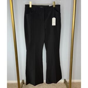 NWT Express Editor High Waisted Flare Trouser 10 Short